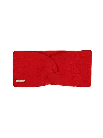 SEEBERGER | Stirnband en cachemire | rot